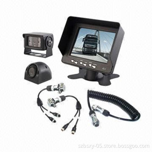 Night vision and waterproof car reversing system for truck